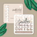 Pesquisar por barista cartao de visita Moderno