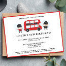 Pesquisar por ônibus vermelho convites Para crianças