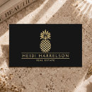 Pesquisar por abacaxi do ouro cartao de visita Elegante