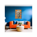 Pesquisar por máscara impressão de canvas Verde