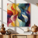 Pesquisar por arte abstrata impressão de canvas Família