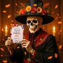 Pesquisar por día de muertos convites Mexicano