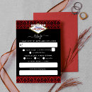 Pesquisar por damasco vermelho e preto convites Brilho