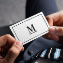 Pesquisar por black and white cartao de visita Elegante