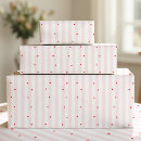 Pesquisar por listras finas papel de presente Rosa