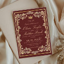 Pesquisar por ornamentado vermelho casamento convites Qualquer pessoa