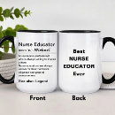 Pesquisar por xícara de café para educador canecas Enfermeira (o)