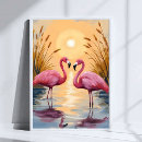 Pesquisar por pintura flamingo artes pósteres Animal