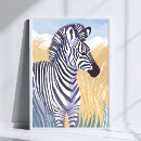 Pesquisar por zebra pósteres Aquarela