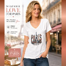 Pesquisar por cidade de paris camisetas Para todos