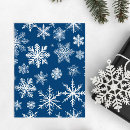Pesquisar por snowflake cartoes postais Azul