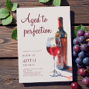 Pesquisar por vinho aniversário convites Envelhecido à perfeição