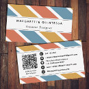 Pesquisar por retro cartao de visita Código qr
