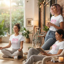 Pesquisar por cores chakra camisetas Meditação