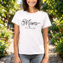 Pesquisar por dia das maes camisetas Preto branco