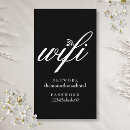 Pesquisar por wifi cartao de visita Rede