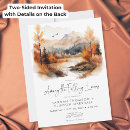 Pesquisar por outono casamento convites Aquarela