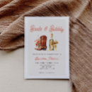Pesquisar por cowgirl bridal shower convites Botas e espumante
