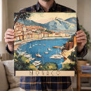 Pesquisar por cartaz impressão de canvas Porto de monaco