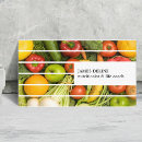 Pesquisar por vegetais frutas padrao de cartao de visita Profissional