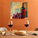 Pesquisar por uva impressão de canvas Vinho