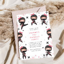 Pesquisar por menina ninjas convites Para todos