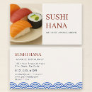 Pesquisar por restaurante sushi padrao de cartao de visita Para todos