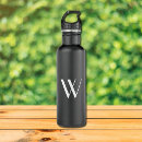 Pesquisar por preto e branco garrafa agua Para ele