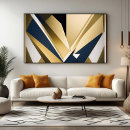 Pesquisar por fundo azul impressão de canvas Moderno