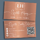 Pesquisar por metálico cobre padrao cartao de visita Monograma