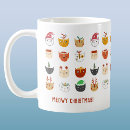 Pesquisar por desenhos animados engraçados do natal canecas Gatinho