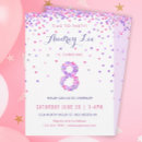 Pesquisar por 8o aniversário convites Rosa