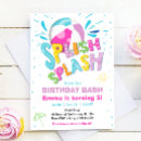 Pesquisar por splash bash convites Para todos