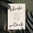 Pesquisar por seu name convites Preto