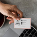 Pesquisar por folha cor rosa de cartao de visita Elegante