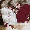 Pesquisar por floral vermelho do marsala convites Para eles