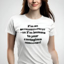 Pesquisar por da epidemiologia camisetas Engraçado