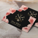 Pesquisar por flores do vintage cartao de visita Elegante