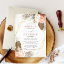 Pesquisar por boho casamento convites Terracota