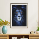 Pesquisar por leão pósteres retrato de animal