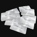 Pesquisar por isolado padrao cartao de visita Metálico