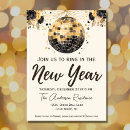 Pesquisar por bolas douradas convites Preto