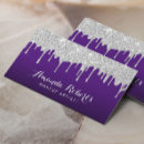 Pesquisar por roxo prata cartao de visita Maquiador