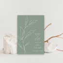 Pesquisar por olive green wedding convites Minimalista