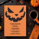 Pesquisar por scary party halloween convites Jack o lanterno