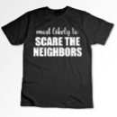 Pesquisar por vizinhos masculinas camisetas Assustador