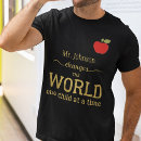 Pesquisar por professores camisetas Maçã vermelha