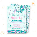 Pesquisar por da sereia aniversário convites Bebê menina