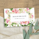 Pesquisar por peony cartao de visita Botânico