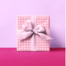 Pesquisar por bolinhas papel de presente Rosa